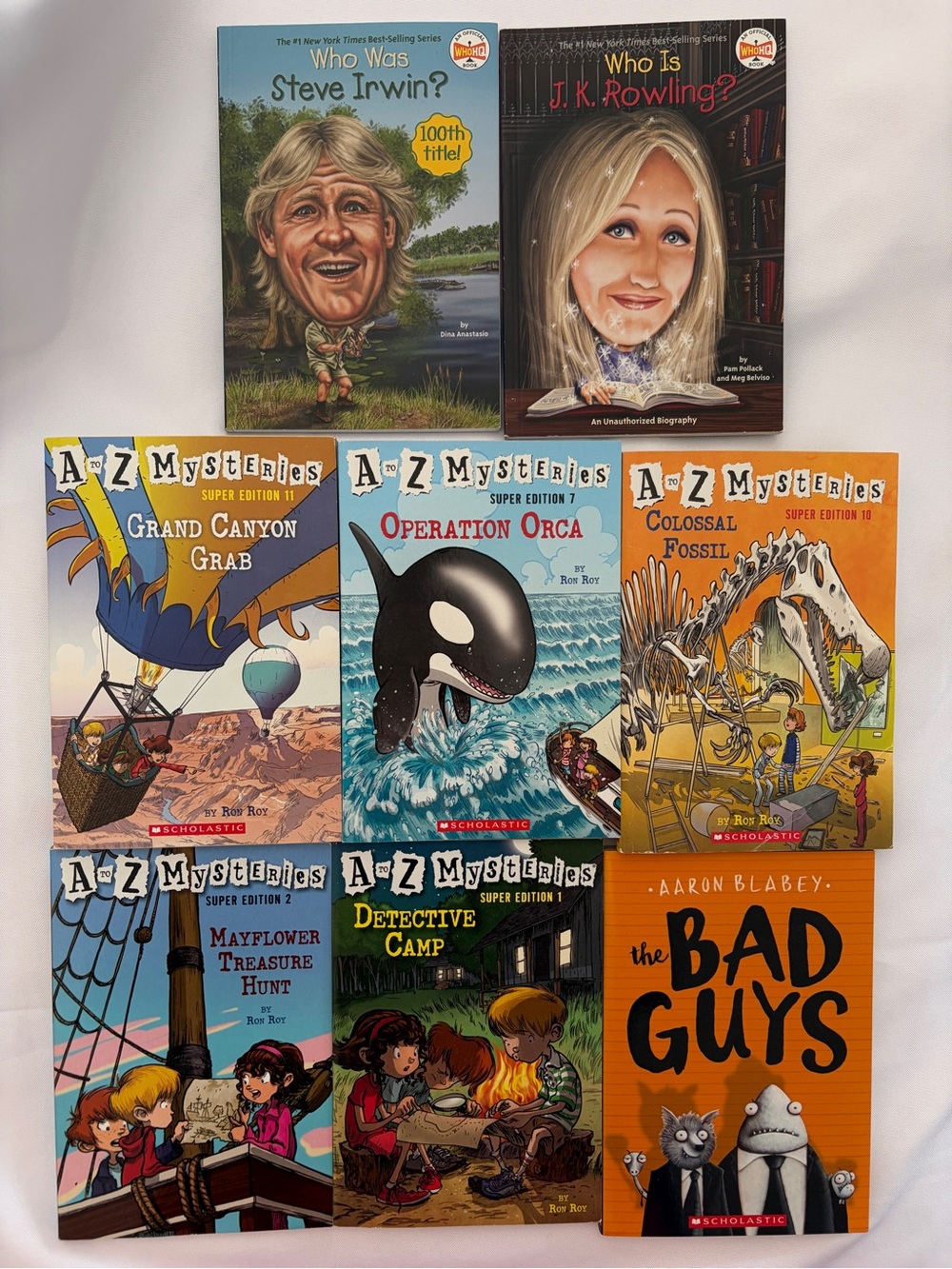 Lot 8 Books Kids Summer Reading Chapter Elementary